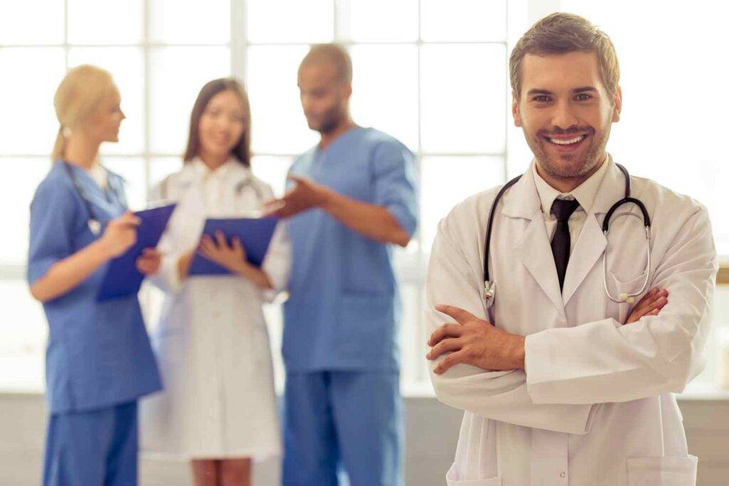 group of medical doctors in USA