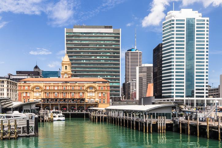 Study in New Zealand Flag Photo Image