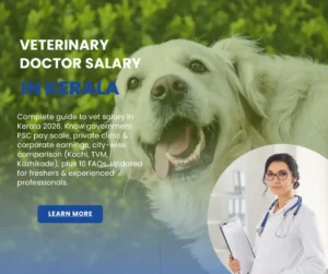 Veterinary Doctor Salary in Kerala